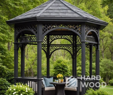 Восьмиугольная беседка №85 - фото 1871