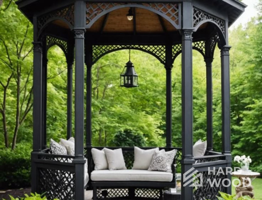 Восьмиугольная беседка №85 - фото 1872